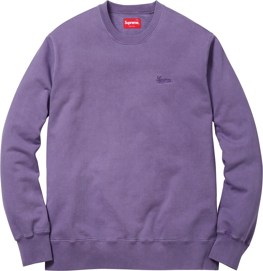 Embroidered Overdyed Crewneck view 2